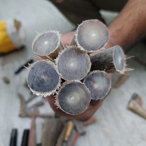 Puntas de Cuerno de Búfalo Talladas a Mano, Ecológicas, para la Fabricación de Mangos de Cuchillos Artesanales, Joyería y Proyectos de Bricolaje - Product Image 5