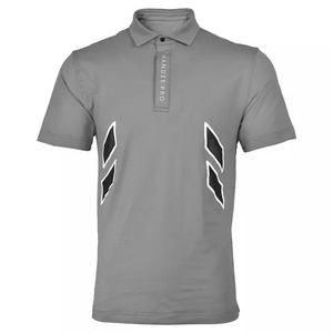 Camiseta Personalizada Ecológica, Transpirable, Antiarrugas, Cuello en V, Manga Corta, para Hombre, Talla Grande, Secado Rápido, Estampado Digital, Estilo Casual Elegante - Product Image 2