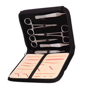 Kit de Sutura de Acero con Almohadilla de Práctica, Juego de Herramientas de Sutura para Estudiantes de Medicina, Educación Clínica - Product Image 4