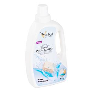 2x 1.5 Liter White <b>Soap</b> <b>Scented</b> Surface Cleaner 3L Commercial Promotion Package Made in TR - Product Image 4