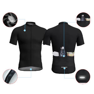 Venta caliente Uniforme de ciclismo hecho a medida para hombres Estilo único Ropa de manga corta informal con logotipo para ciclistas - Product Image 2