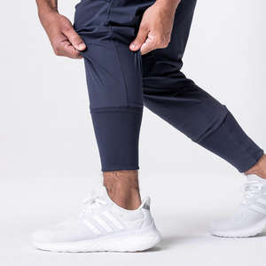 Pantalones Deportivos Rectos de Corte Regular para Hombre, Pantalones Jogger Suaves y Elásticos, para Gimnasio, Entrenamiento, Deporte, Casual, Transpirables, de Tela Oxford - Product Image 4