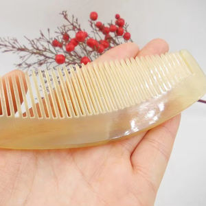 หวีเขาควายเครื่องมือจัดแต่งทรงผมใหม่ล่าสุดพร้อมเทคนิคขัดเงางานฝีมือสไตล์สัตว์ - Product Image 1