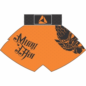 Shorts de boxe tendance 2025, vente en gros, logo personnalisé, kickboxing, muay thai, shorts extensibles lavés - Product Image 3