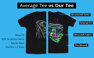 T-shirt à manches courtes imprimé anti-rides pour hommes-Confortable et respirant, anti-boulochage, T-shirt pour hommes - Product Image 4