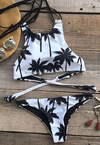 ชุดบิกินี่2ชิ้นสไตล์วินเทจใหม่ปรับแต่งได้ - Product Image 2