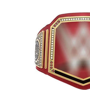 Venta al por mayor de cinturones de campeonato de kickboxing de alta calidad MMA cinturones de color rojo fabricados en Pakistán cinturón de Campeonato - Product Image 6