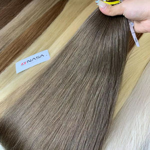 Super doble dibujado recto a granel extensiones de cabello humano precio del proveedor crudo vietnamita 100 gramos - Product Image 1