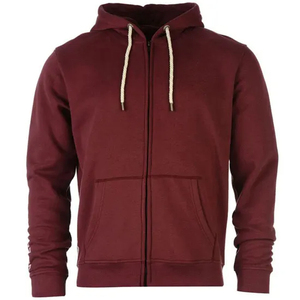 OEM ODM Pull à capuche unisexe de haute qualité personnalisé Sweat à capuche épais en coton uni Motif de logo doublé - Product Image 4