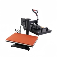 Presse à Chaud Multifonction 8-en-1 Direct Usine 29x38cm 38x38cm pour Sublimation T-shirts, Mugs, Casquettes