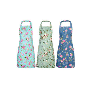 Superventas ajustable 100% algodón puro diseño personalizado cocina babero delantal fabricante indio - Product Image 6