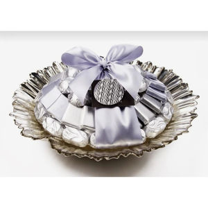 Fournisseurs indiens de bol de service à chocolat de forme ronde au design moderne bol de service à chocolat en métal de la meilleure qualité au prix le plus bas - Product Image 2