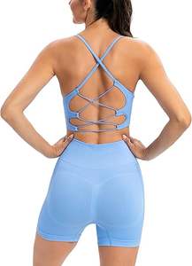 La mejor calidad Fitness Sport Bra Pakistan Made Nuevo diseño Gym Wear Transpirable Sports Women Bra - Product Image 3