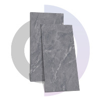 BRIZZO ASH Moderne Porzellan-Bodenfliesen 600x1200mm / 24x48 AAA+ Qualität