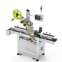 Máquina etiquetadora de superficie superior de alta velocidad SKILT, máquina etiquetadora de superficie superior de cartón, máquina etiquetadora de superficie superior de bolsas