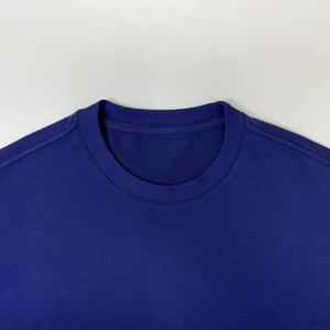 เสื้อยืดโอเวอร์ไซส์สไตล์วินเทจสำหรับผู้ชาย ทรงหลวม ไหล่ตก ผ้าแคนวาส 100% แห้งเร็ว ระบายอากาศได้ดี สี/โลโก้ปรับแต่งได้ - Product Image 3