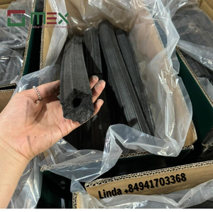 Fourchettes de barbecue en bois dur résistantes à la chaleur Hexa Charcoal de haute qualité avec échantillon gratuit directement de l'usine - Product Image 5