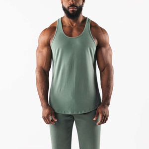 Vêtements pour hommes de grande taille Débardeurs en coton et polyester de haute qualité Débardeurs pour hommes Stringer Débardeurs pour hommes Musculation Gym Sports Muscle Wear - Product Image 3
