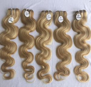 Extensiones de Cabello Virgen Remy Brasileño, Mechones Ondulados de 24 Pulgadas, 100% Cutículas Alineadas, Color de Trama de Máquina Doble de Donante Individual - Product Image 2