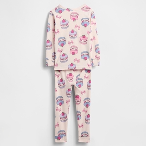 Conjunto de Pijama para Niñas, Suave, Ligero y Cómodo, Ropa de Dormir con Diseño Estampado, Ropa de Noche Infantil - Product Image 2