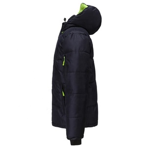 AQTQ Wholesale Thickened Warm <b>Hooded</b> <b>Waterproof</b> Logo Short Winter Coat Style Parka Men'S Goose <b>Puffer</b> Down <b>Jacket</b> - Product Image 6