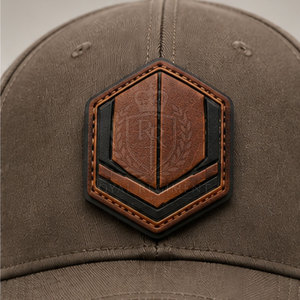 Écussons en cuir personnalisés, étiquettes avec logo sur mesure, badges décoratifs à coudre pour chapeaux, artisanat, accessoires et créations de mode - Product Image 5