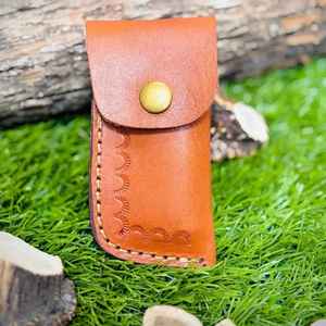 Navajas Plegables de Acero de Damasco con Mango de Madera Hechas a Mano, Venta al por Mayor, Personalizadas, para Supervivencia al Aire Libre, con Funda - Product Image 6