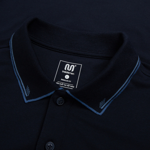 Chemise à manches courtes pour homme Insidemen IPS025S3 en tissu uni tissé à boutons, style décontracté chic - Prix de gros, vente flash - Product Image 4