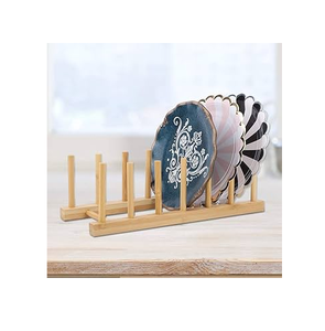 Support de plaque de bois armoire plaque support épices garde-manger organisation étagère d'angle pour accessoires de cuisine à des prix raisonnables - Product Image 3