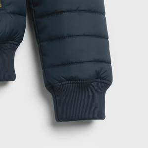 Veste bomber matelassée à motif écossais unisexe, fabrication d'usine, avec devant en toile, capuche personnalisée, coupe-vent, veste d'hiver - Product Image 5