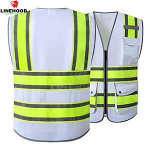 Meilleure vente gilet de sécurité professionnel de haute qualité pour hommes haut tendance respirant imperméable polyester matériel vêtements de travail - Product Image 2