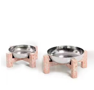 Cuencos para servir de nácar, vajilla, platos decorativos con base de nácar, cuencos redondos de Metal a precio mayorista - Product Image 6