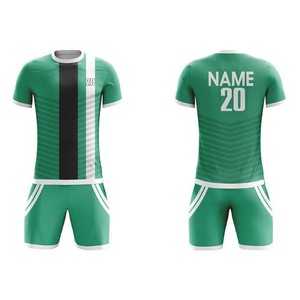 Ensembles de vêtements de football à séchage rapide de haute qualité Maillots de football pour adultes de style dernier numéro de nom d'équipe Prix de gros Football - Product Image 6