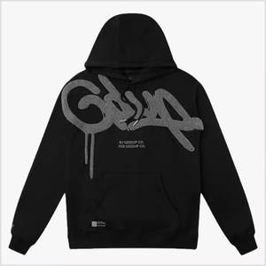 Geed up Printed Hip Hop <b>Hoodie</b> 100% Cotton Heavyweight Pullover with Pocket Design Eco-Friendly Men's Winter Streetwear - Product Image 5