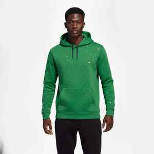 High Quality Custom Pullover <b>Hoodie</b> with <b>White</b> Dot Print Streetwear Oversized Fashion Men Hoodies Wholesale 2025 - Product Image 1