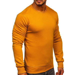 Sudadera informal para hombre en colores sólidos Diseño clásico de ropa de calle con bordado personalizado o serigrafía - Product Image 2