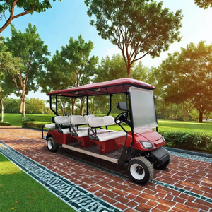 Carritos de golf económicos de calidad resort, de 2, 4, 6 y 8 plazas, con accionamiento eléctrico silencioso, asientos premium y chasis resistente y robusto. - Product Image 4