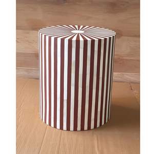 Mesa Auxiliar con Incrustaciones de Hueso Craft Valley AK-822, Diseño Moderno y Artístico, Muebles de Primera Calidad para una Decoración del Hogar Sofisticada - Product Image 1