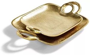 Bandeja de servicio de diseño botánico, elegante y elegante bandeja ecológica, ideal para la cocina del hogar y el uso de regalos, decoración inspirada en la naturaleza - Product Image 3