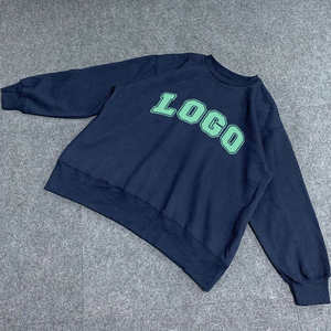 Pull-over décontracté à manches longues en polaire super doux unisexe avec logo imprimé personnalisé Sweat-shirt en coton pour hommes - Product Image 5