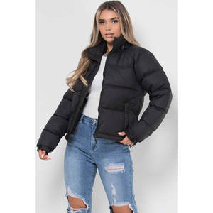 Chaqueta de Invierno Acolchada con Forro de Lana Transpirable de Nuevo Diseño para Mujer, Manga Larga, Precio al por Mayor - Product Image 1