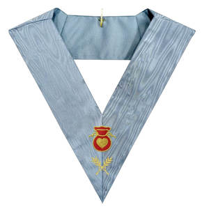 2025 COLLIER REGALIA MAÇONNIQUE DE RITE MODERNE FRANÇAIS COLLIER HOSPITABLE - Product Image 1