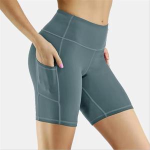 Pantalones cortos de algodón para mujer, ropa deportiva personalizada al por mayor - Product Image 1
