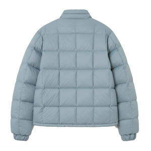 Veste matelassée à col montant personnalisée avec logo 2026, unisexe, hiver, rembourrée, imperméable, respirante, chaude, 100% coton - Product Image 2