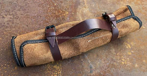 Juego de cuchillos de Chef de estilo japonés de 5 piezas con mango de madera, cuchillos de cocina profesionales de acero damasco para frutas - Product Image 5