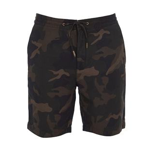 Pantalones cortos cargo de algodón de alta calidad para hombre con decoración de patrón de cierre de cintura elástica con logotipo personalizado-para ropa informal de verano - Product Image 1