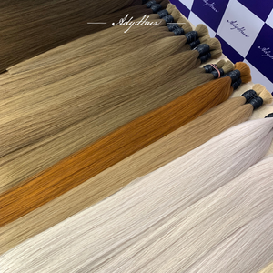 Mejor Proveedor de Cabello de Vietnam 2026, Extensiones de Cola de Caballo de Queratina, Cabello Humano 100%, Puntas Gruesas, Suaves y Sedosas, Extensiones Adhesivas de Cabello Real - Product Image 3