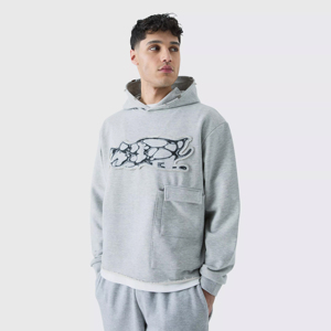 New Style Streetwear Custom Printed Logo Oversized <b>Men's</b> <b>Pullover</b> Hoodies Winter Wear <b>Pullover</b> Hoodies in Low Price & MOQ - Product Image 1