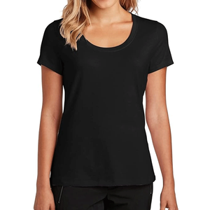 Camiseta de Mujer Más Vendida, Cuello Redondo, Colores Personalizados, Ecológica, 100% Algodón, Corte Ajustado, Estilo Casual, Transpirable - Product Image 6