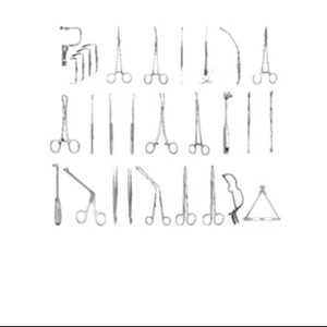 Juego de Instrumentos de Otorrinolaringología de Acero Inoxidable de Alta Calidad para Amigdalectomía, Fuente de Alimentación Manual Completa, Modelo de Juego de Instrumentos de Otorrinolaringología - Product Image 3